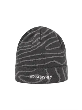 Jacquard Mid Beanie D.Grey