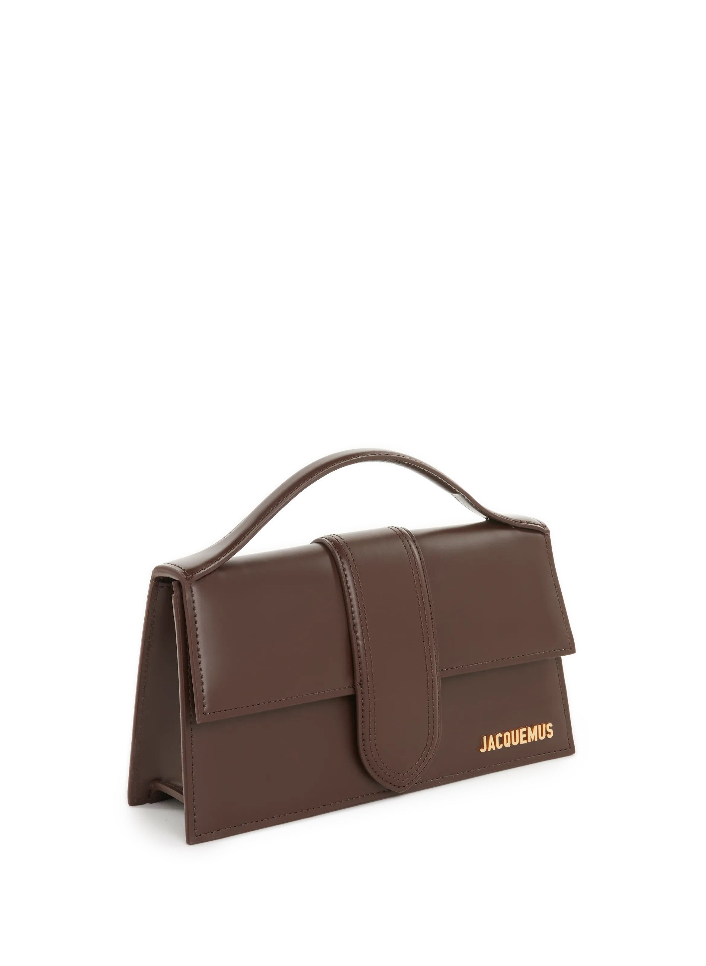 JACQUEMUS  Le Grand Bambino leather bag - Brown