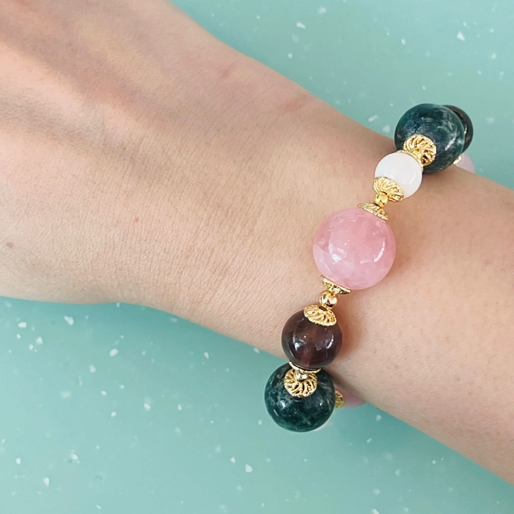 Juicy Cactus Flower Bracelet