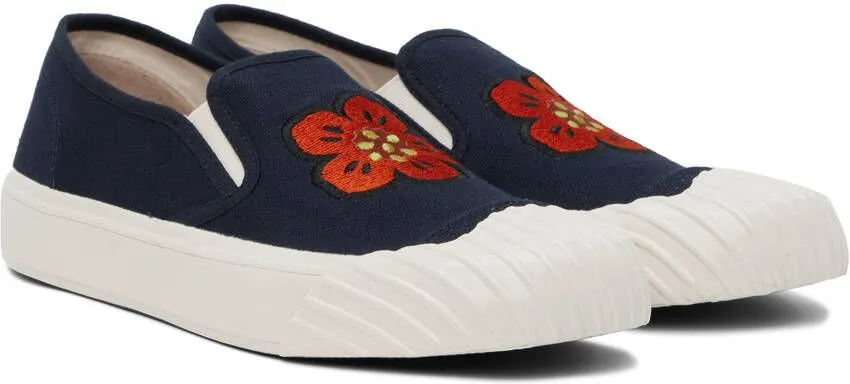 Kenzo Navy Paris school Sneakers