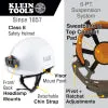 Klein Safety Helmet, Non-Vented-Class E, White #60145