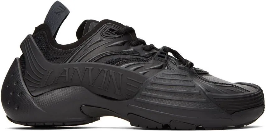 Lanvin Black Flash-X Sneakers