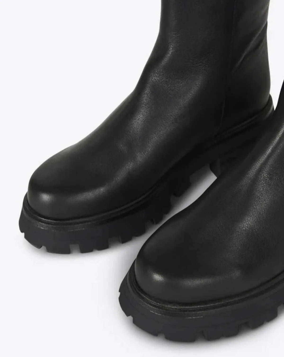 Larry Lug Sole Boot - Black