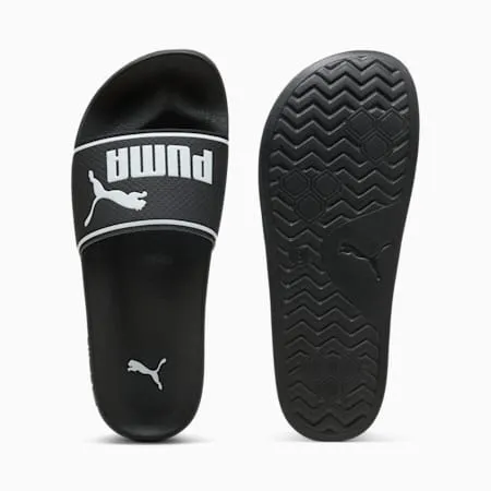 Leadcat 2.0 Unisex Slides | Puma Black-Puma White | PUMA Shop All Puma | PUMA 