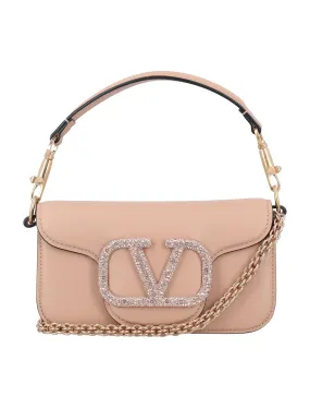 LOCO V CRYSTAL SHOULDER BAG