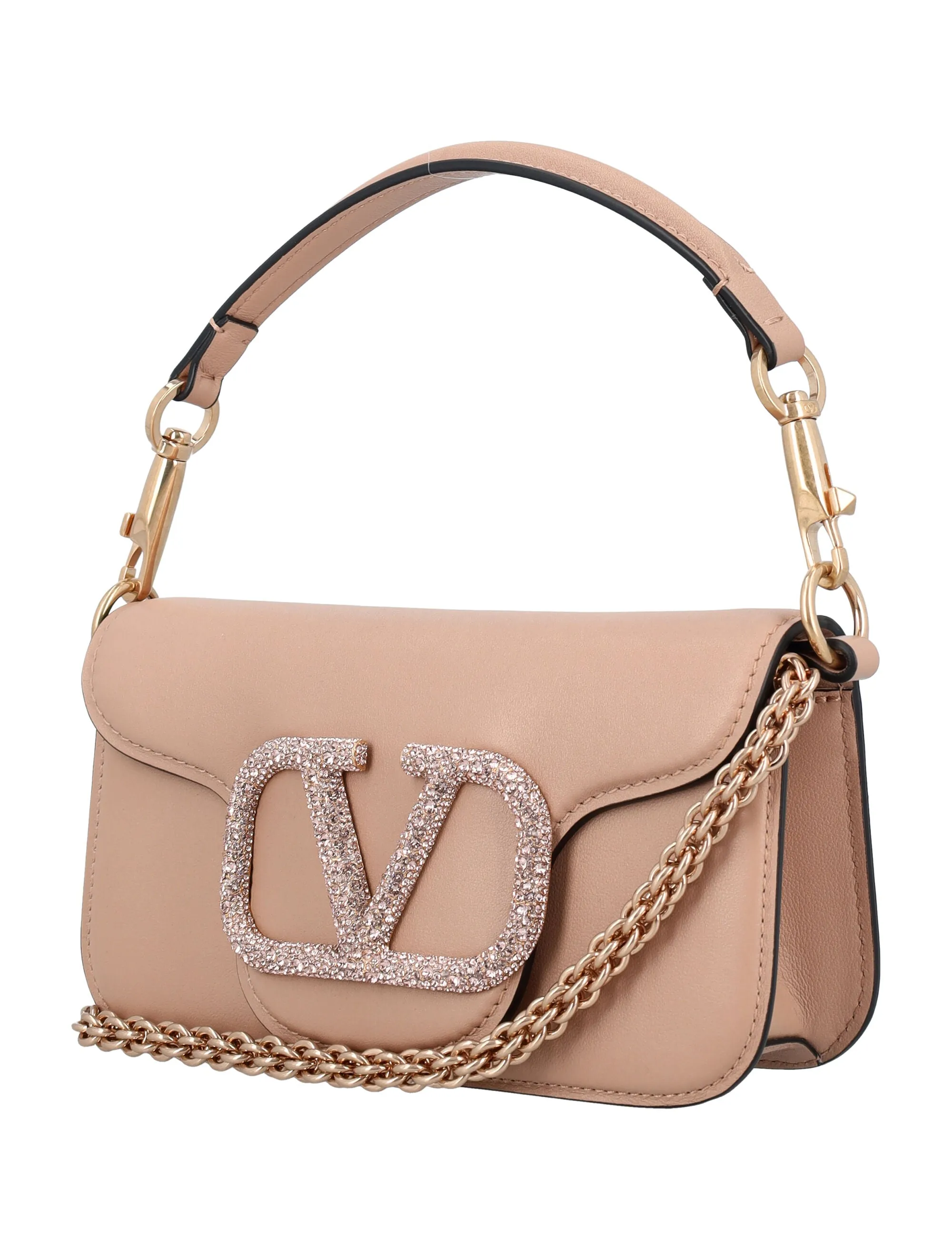 LOCO V CRYSTAL SHOULDER BAG