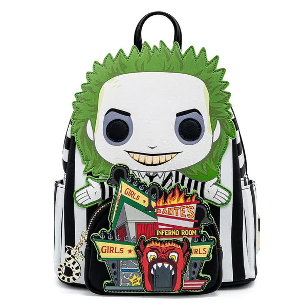 Loungefly x Beetlejuice Dantes Inferno Mini Backpack