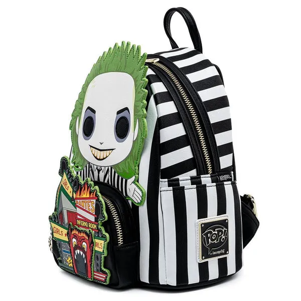 Loungefly x Beetlejuice Dantes Inferno Mini Backpack