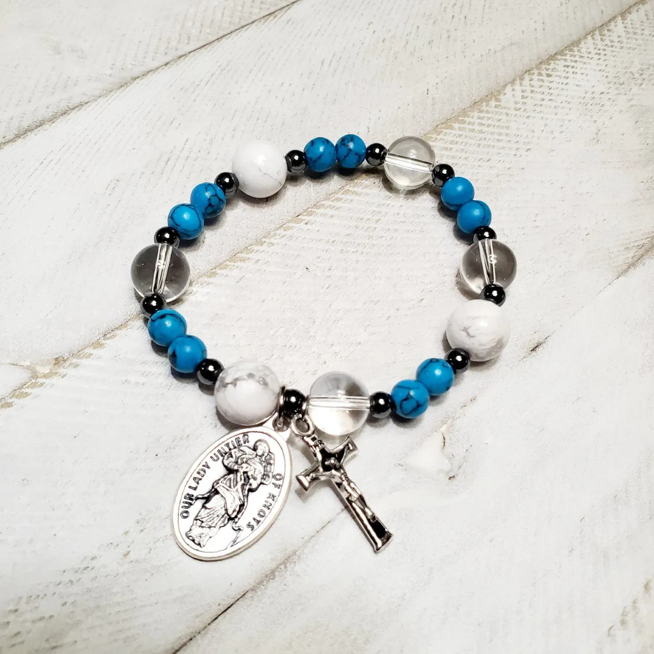 Mary Untier of Knots Bracelet (10% off)