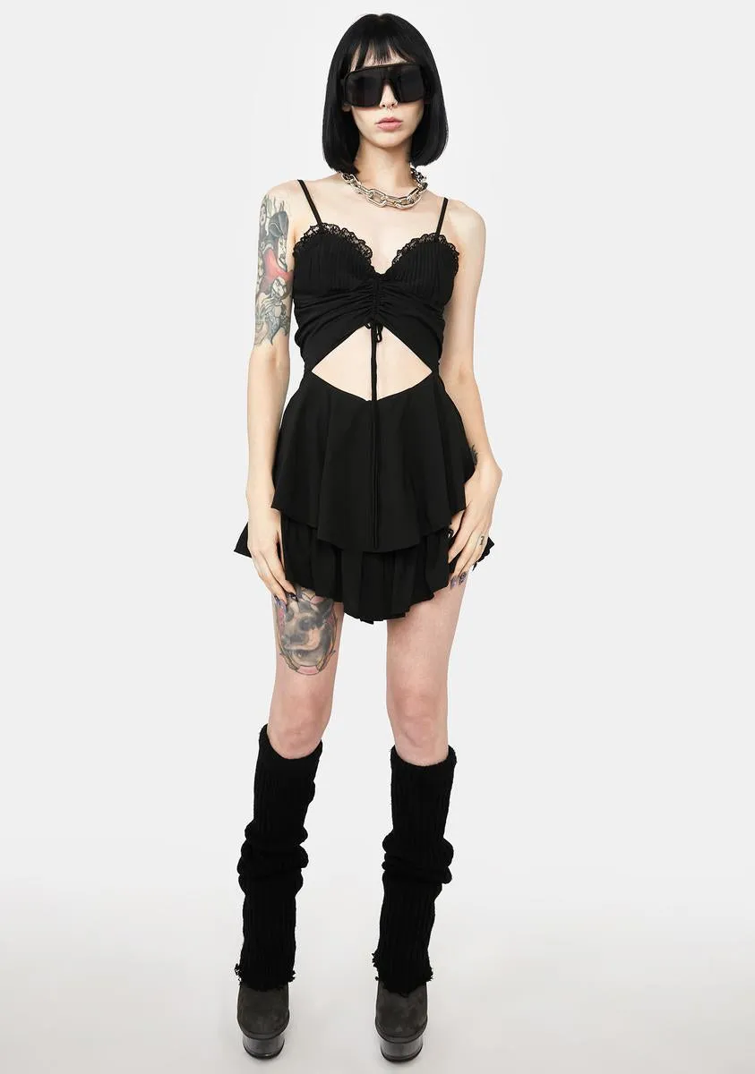 Memorable Desires Cut Out Romper-