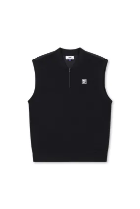 Men's ATHLETIC Hybrid Knit Vest Black