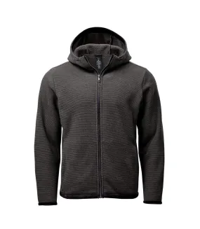 Mens medusa fleece full zip hoodie charcoal Stormtech