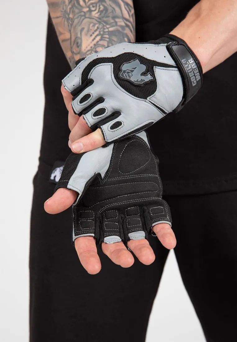 Mitchell Training Gloves - Black/Gray - S Gorilla Wear