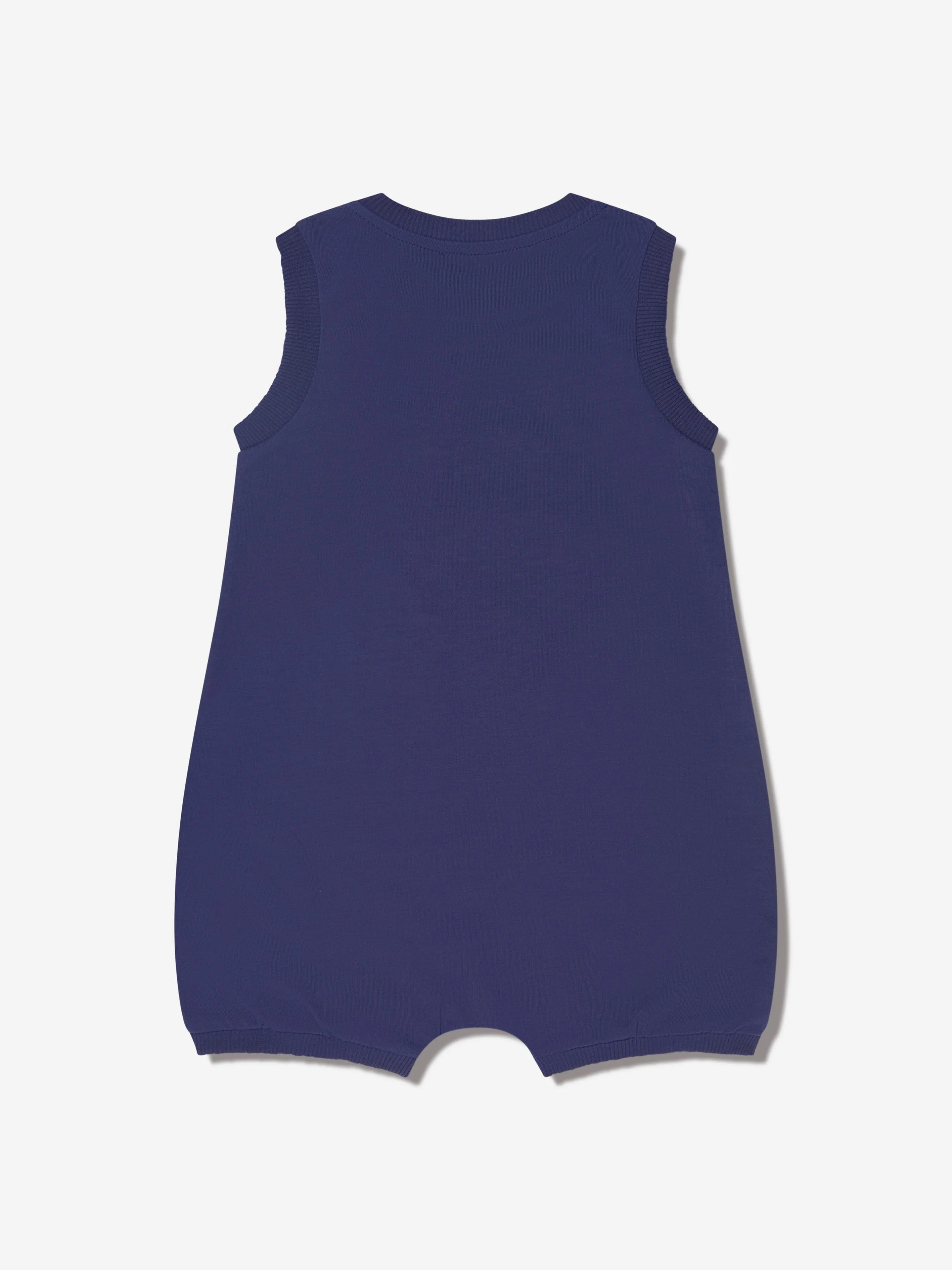 Moschino Baby Boys Romper With Gift Box in Navy