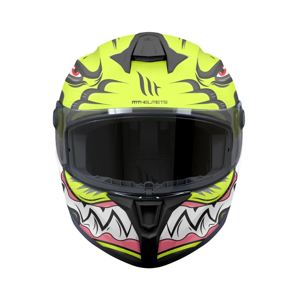 MT Targo S Toby Helmet - Yellow