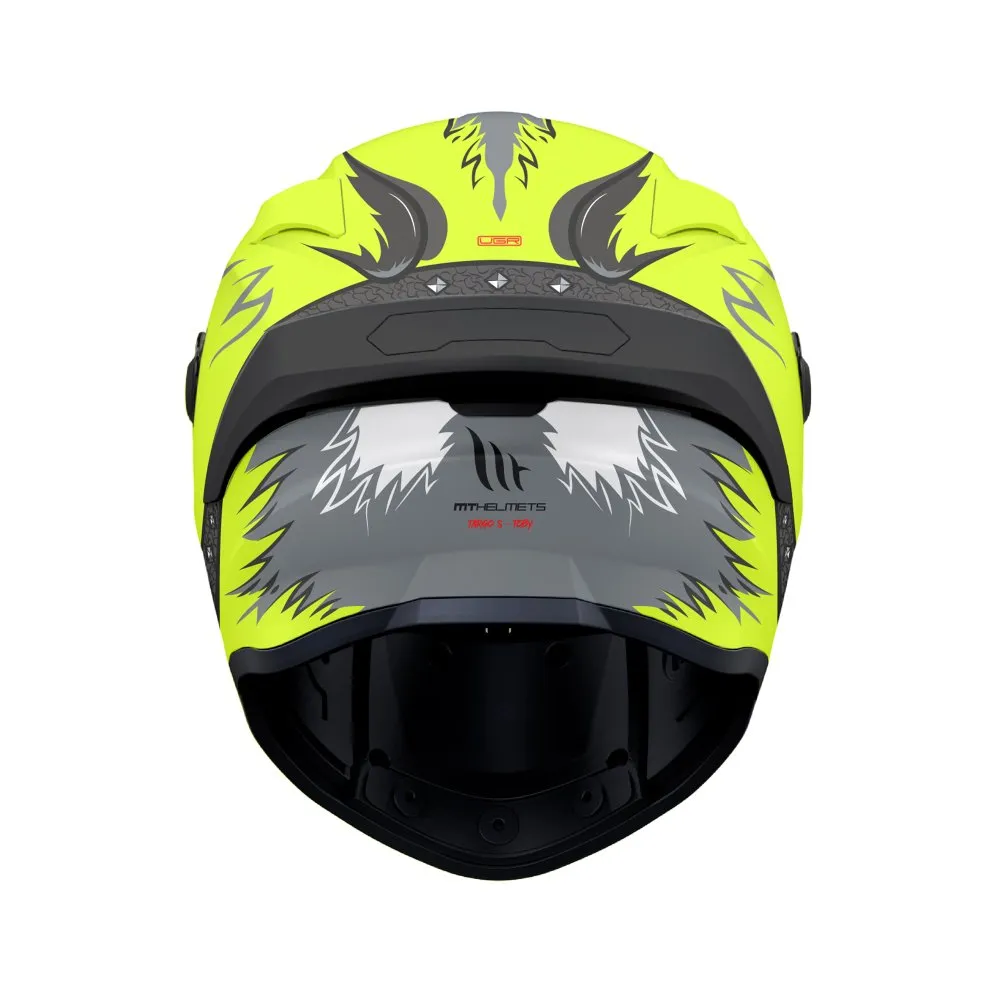 MT Targo S Toby Helmet - Yellow