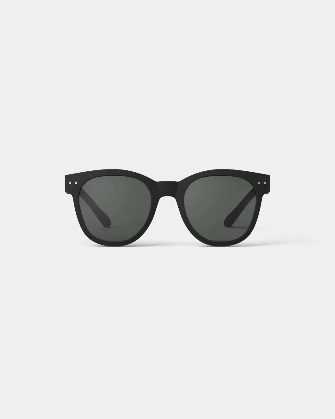 #N Shape Sunglasses in Black