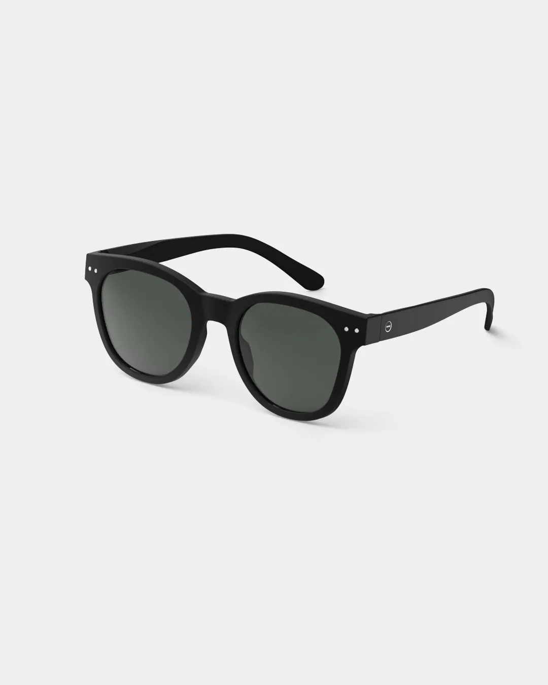 #N Shape Sunglasses in Black