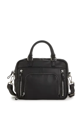 Nat & nin  Mini Macy leather bag - Black