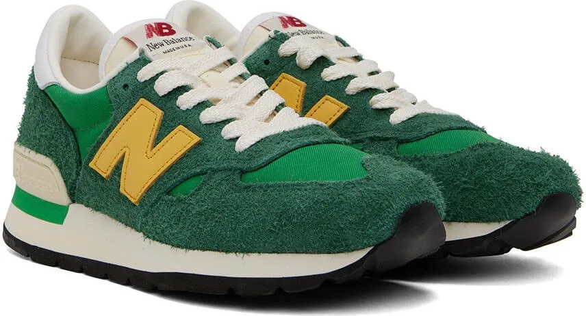 New Balance Green 990v1 Sneakers