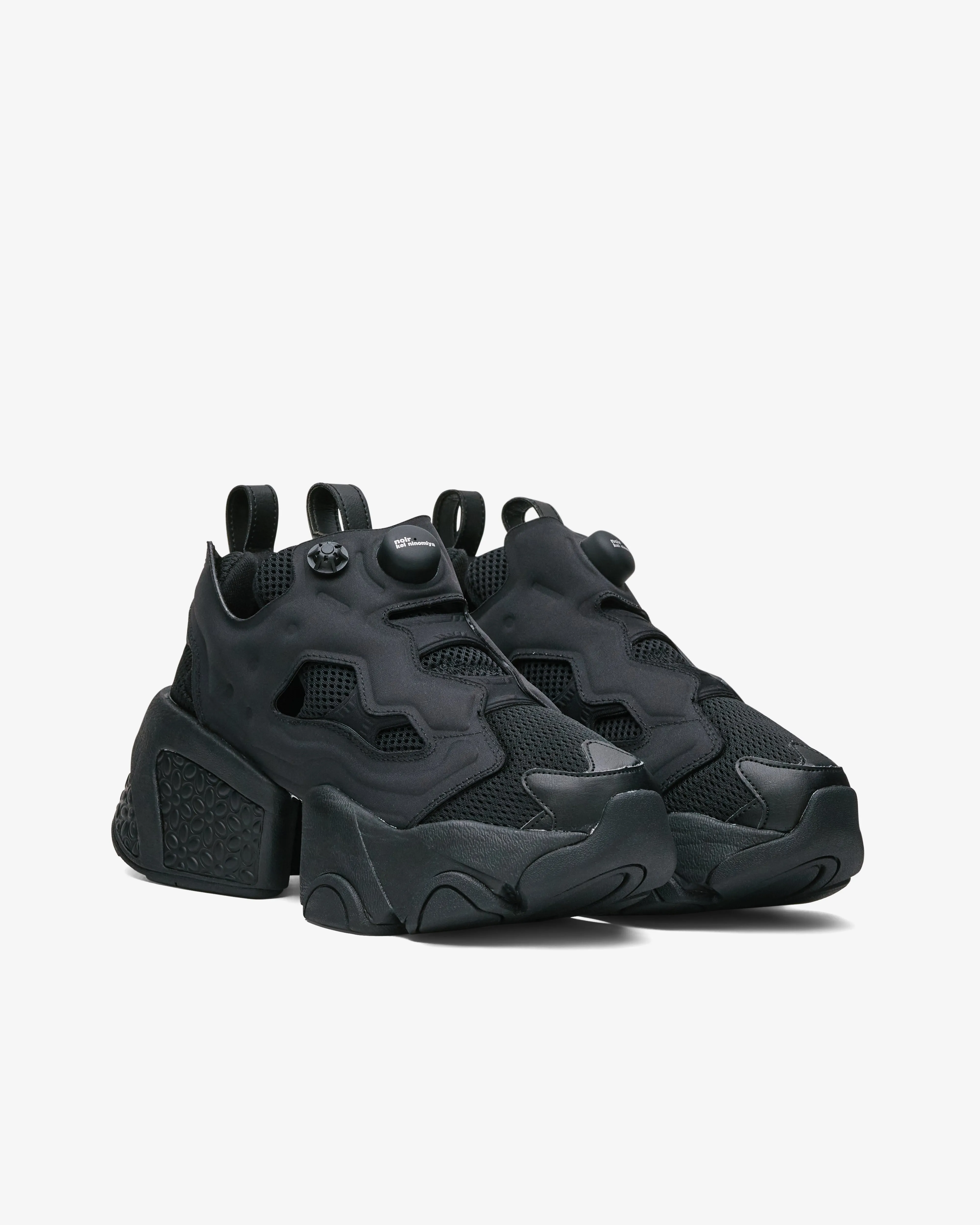 Noir Kei Ninomiya - Reebok Unisex Smooth Pumpumpump - (Black)