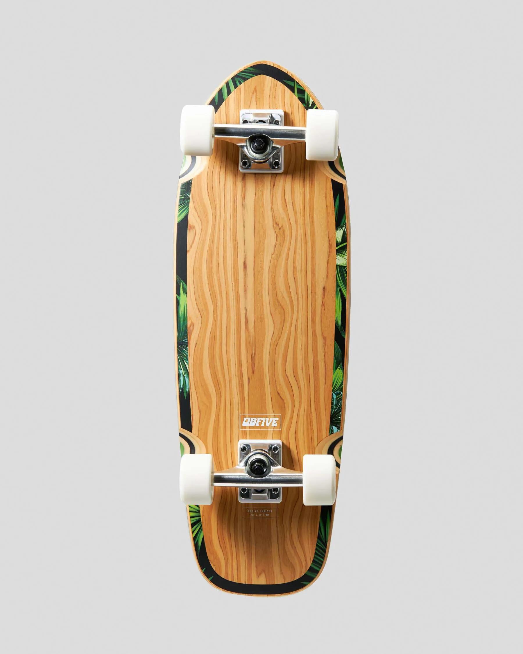 OBfive Lost Tropics 28" Cruiser Skateboard