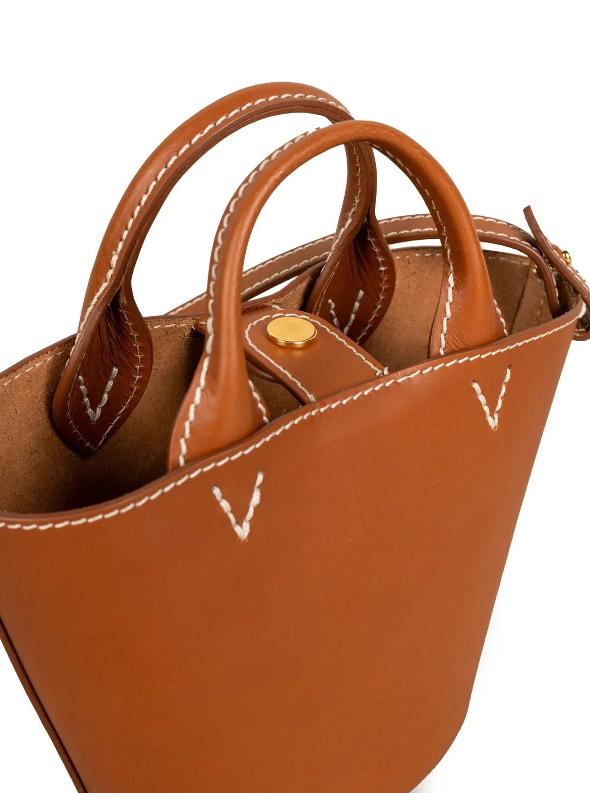 ODP Mini Cesta Leather Basket Bag