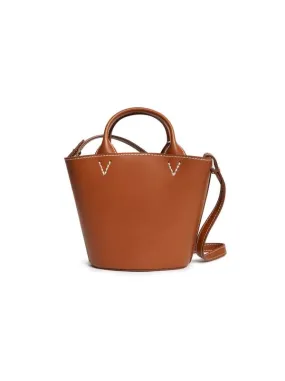 ODP Mini Cesta Leather Basket Bag