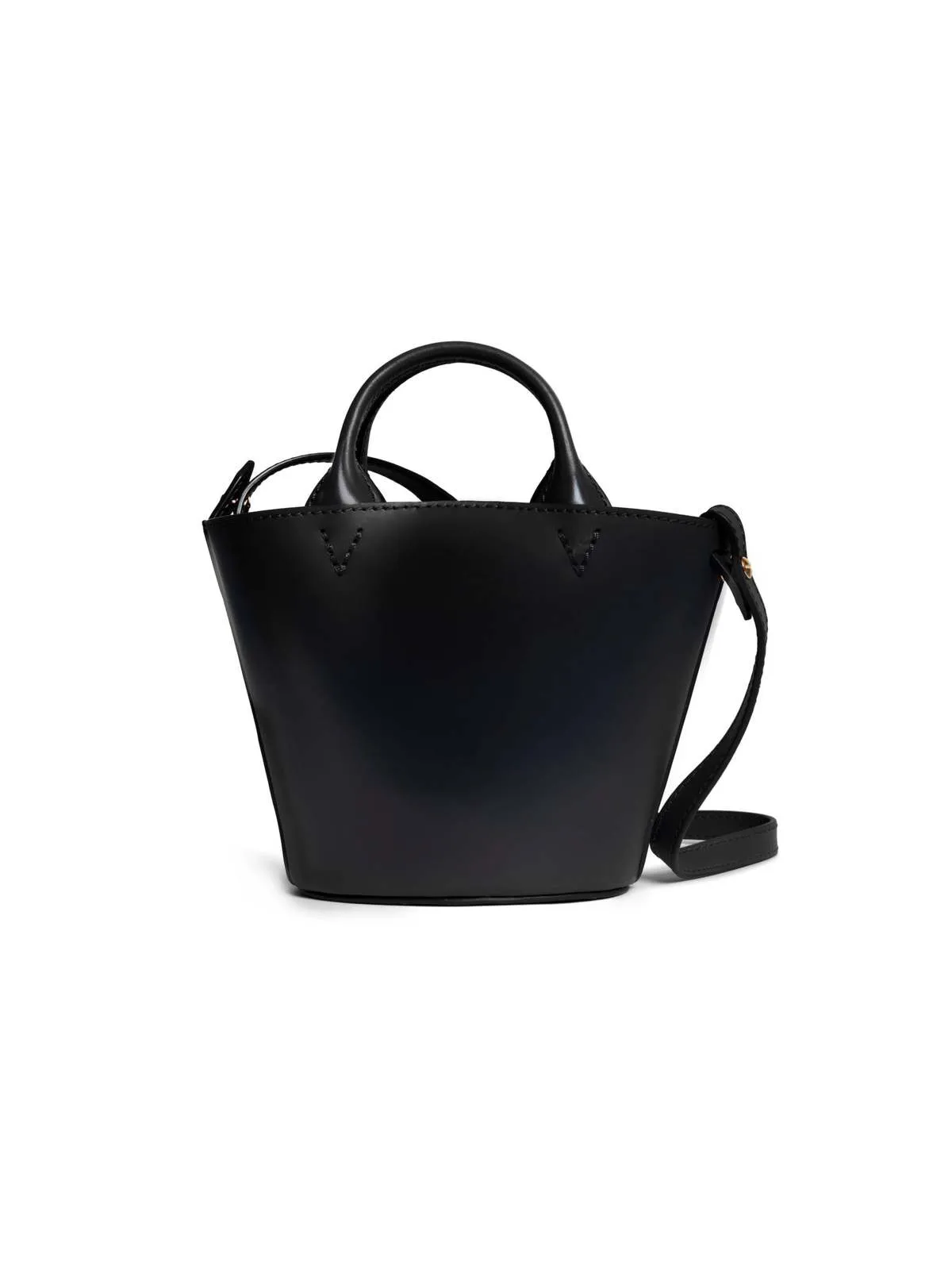 ODP Mini Cesta Leather Basket Bag