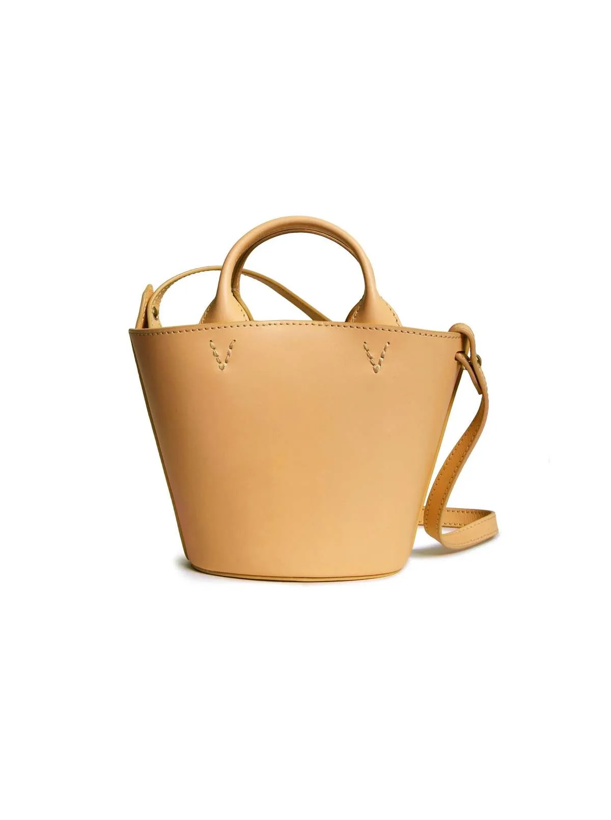 ODP Mini Cesta Leather Basket Bag