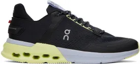 On Black Cloudnova Flux Sneakers