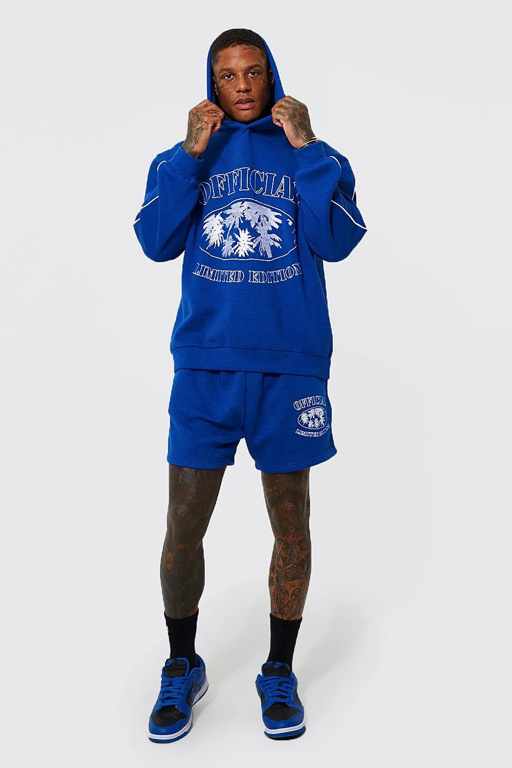 Oversized Official Palm Short Tracksuit