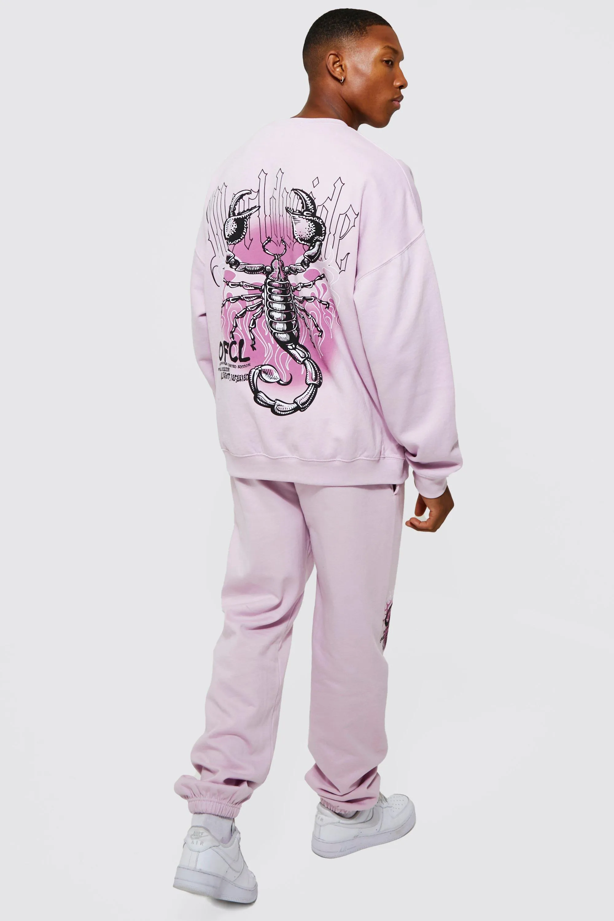 Oversized Scorpion Sweater Tracksuit