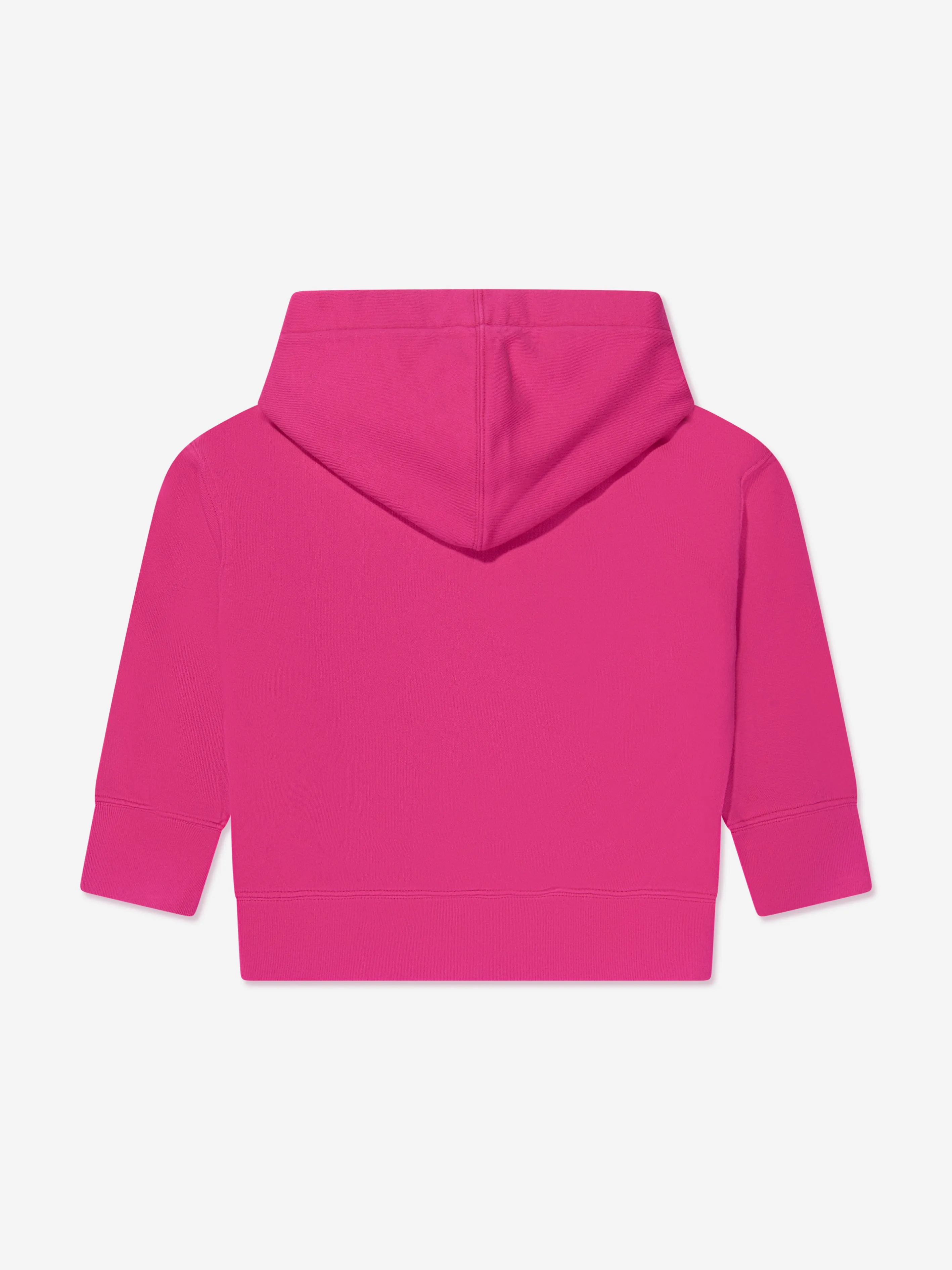 Palm Angels Girls PA Smiley Bear Hoodie in Pink