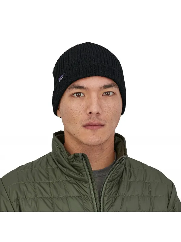 Patagonia Fisherman's Rolled Beanie : Black