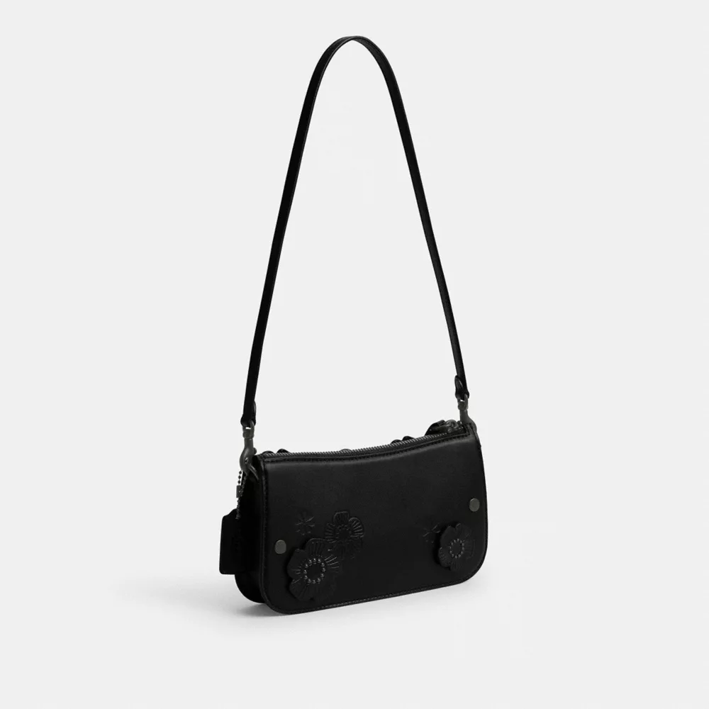 PENN SHOULDER BAG WITH TEA ROSE