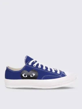 Play Black Heart Converse Chuck All Star 70 Low Sneakers  - Blue