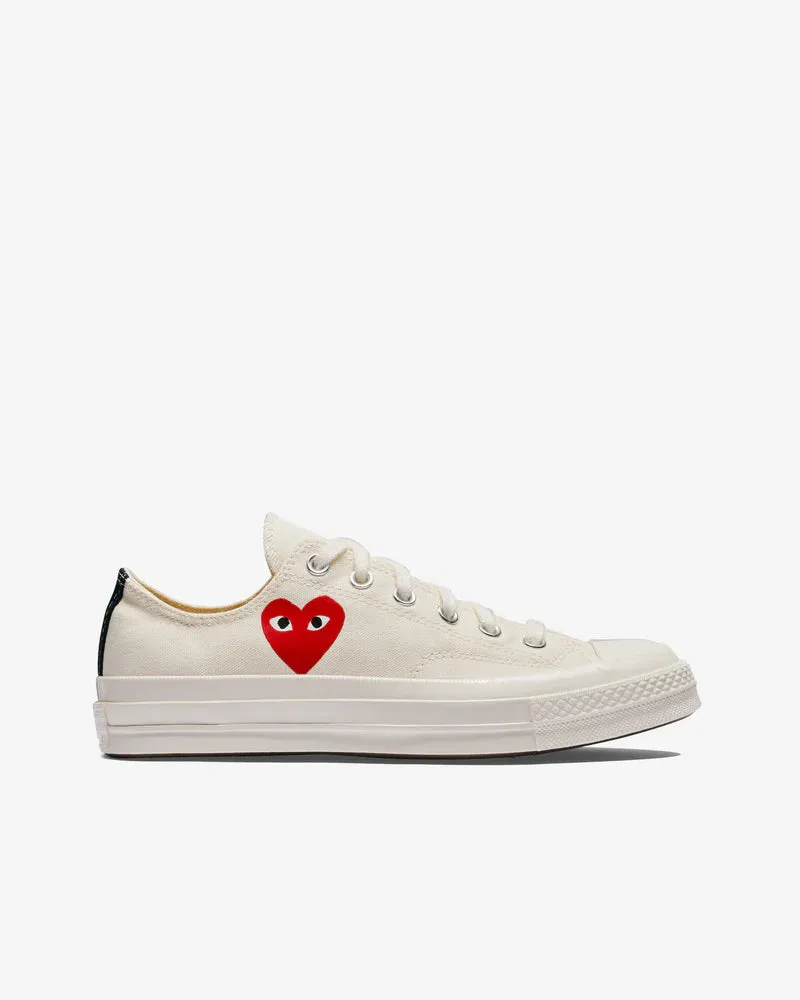 Play Converse  Small Red Heart All Star '70 Low Sneakers White 