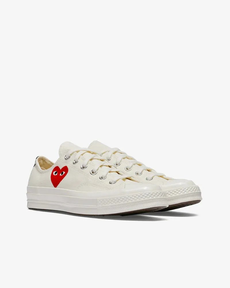 Play Converse  Small Red Heart All Star '70 Low Sneakers White 