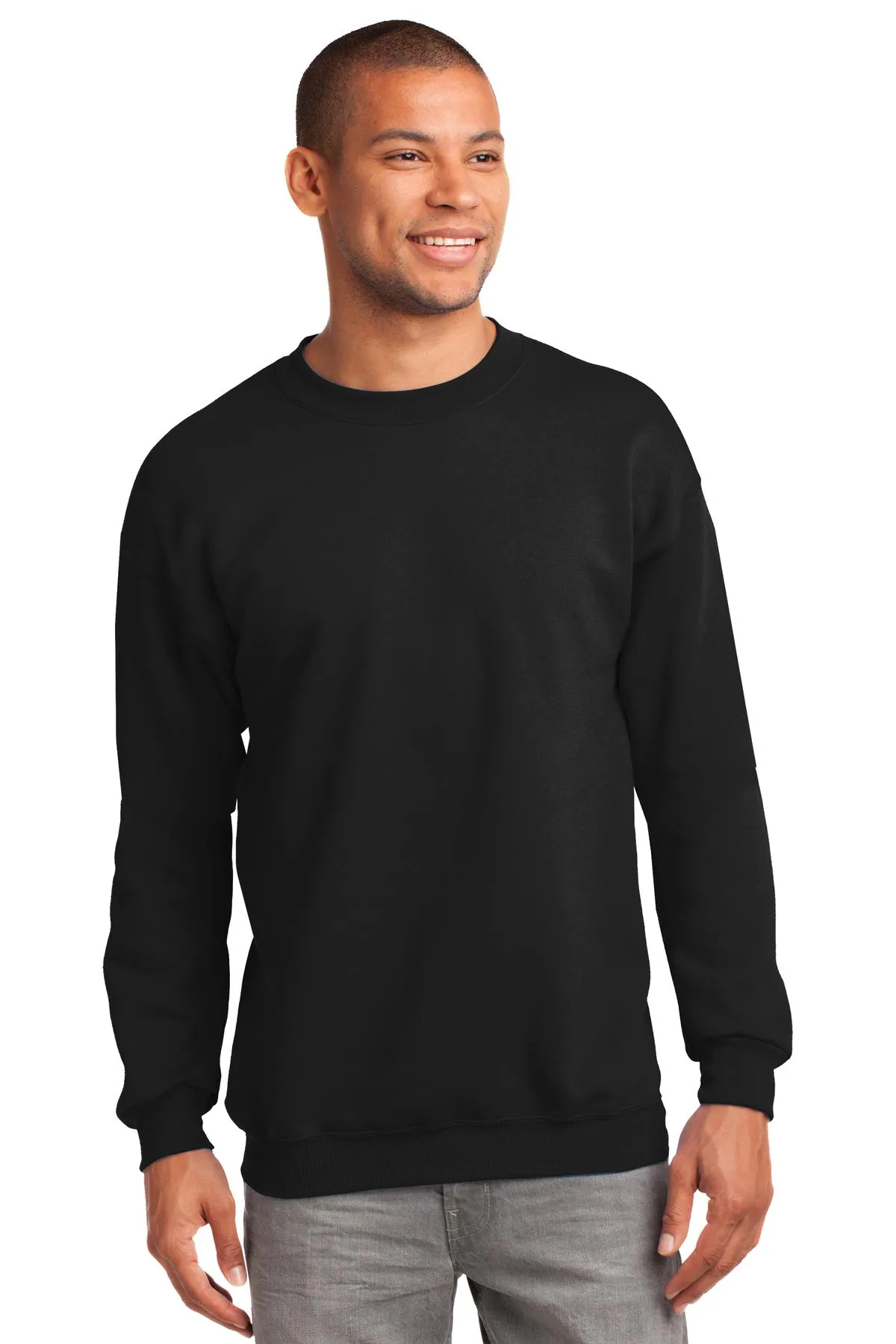 Port & Company - Essential Fleece Crewneck Sweatshirt.  PC90 1of2