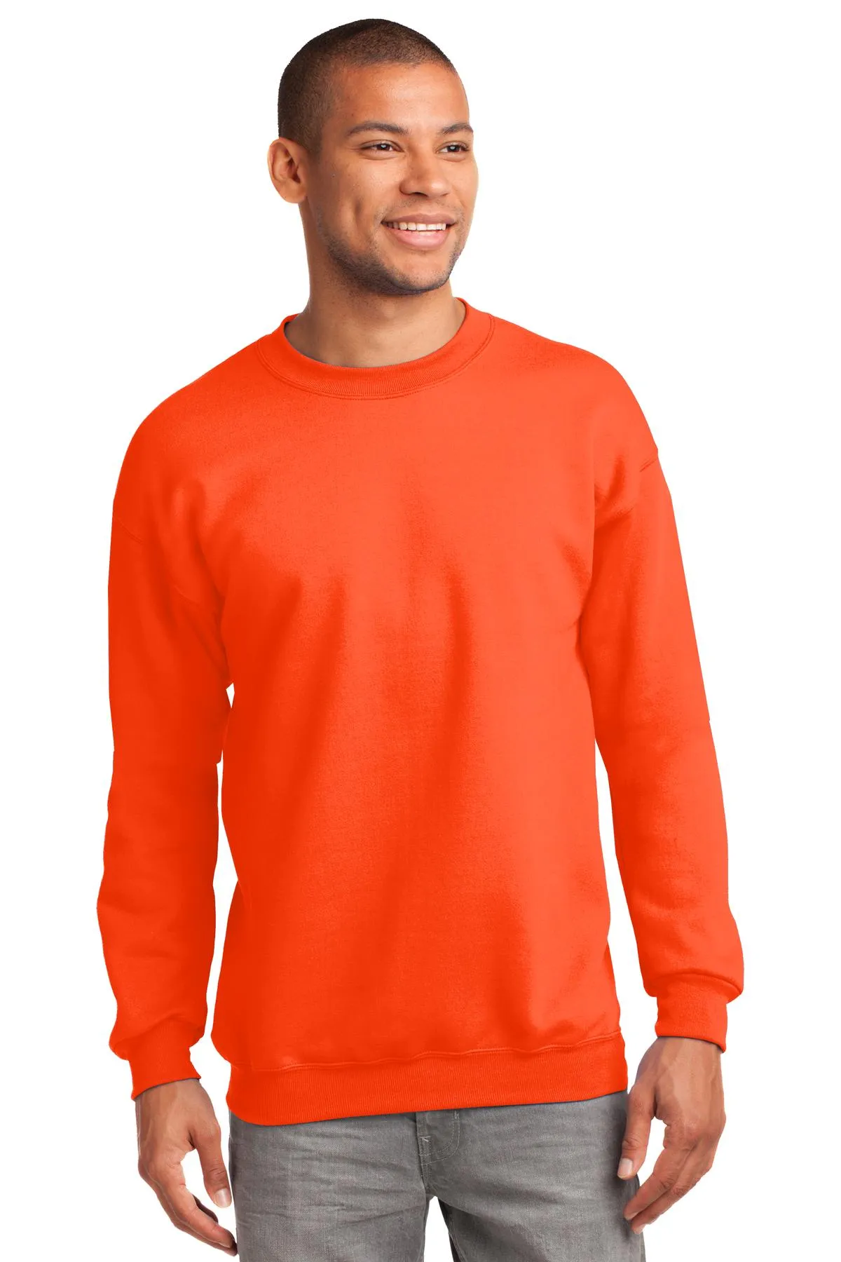 Port & Company - Essential Fleece Crewneck Sweatshirt.  PC90 1of2