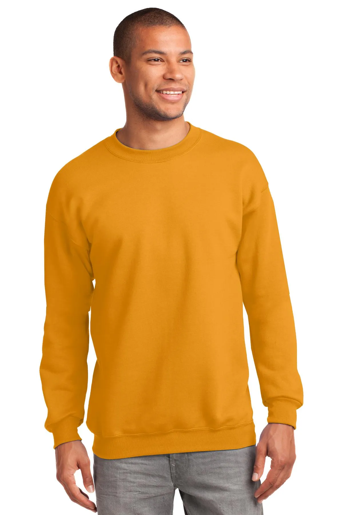 Port & Company - Essential Fleece Crewneck Sweatshirt.  PC90 1of2