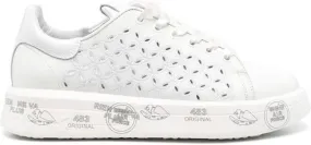 Premiata Bellle calf-leather sneakers White