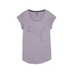 PUMA Performance Heather Cat Womens Tee