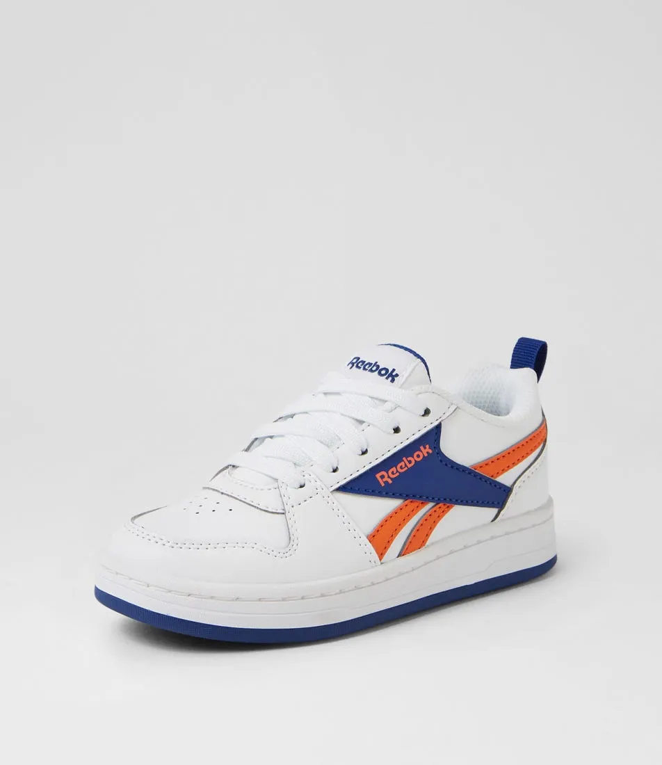 REEBOK Royal Prime 2 Jnr White Black Blue Sneakers