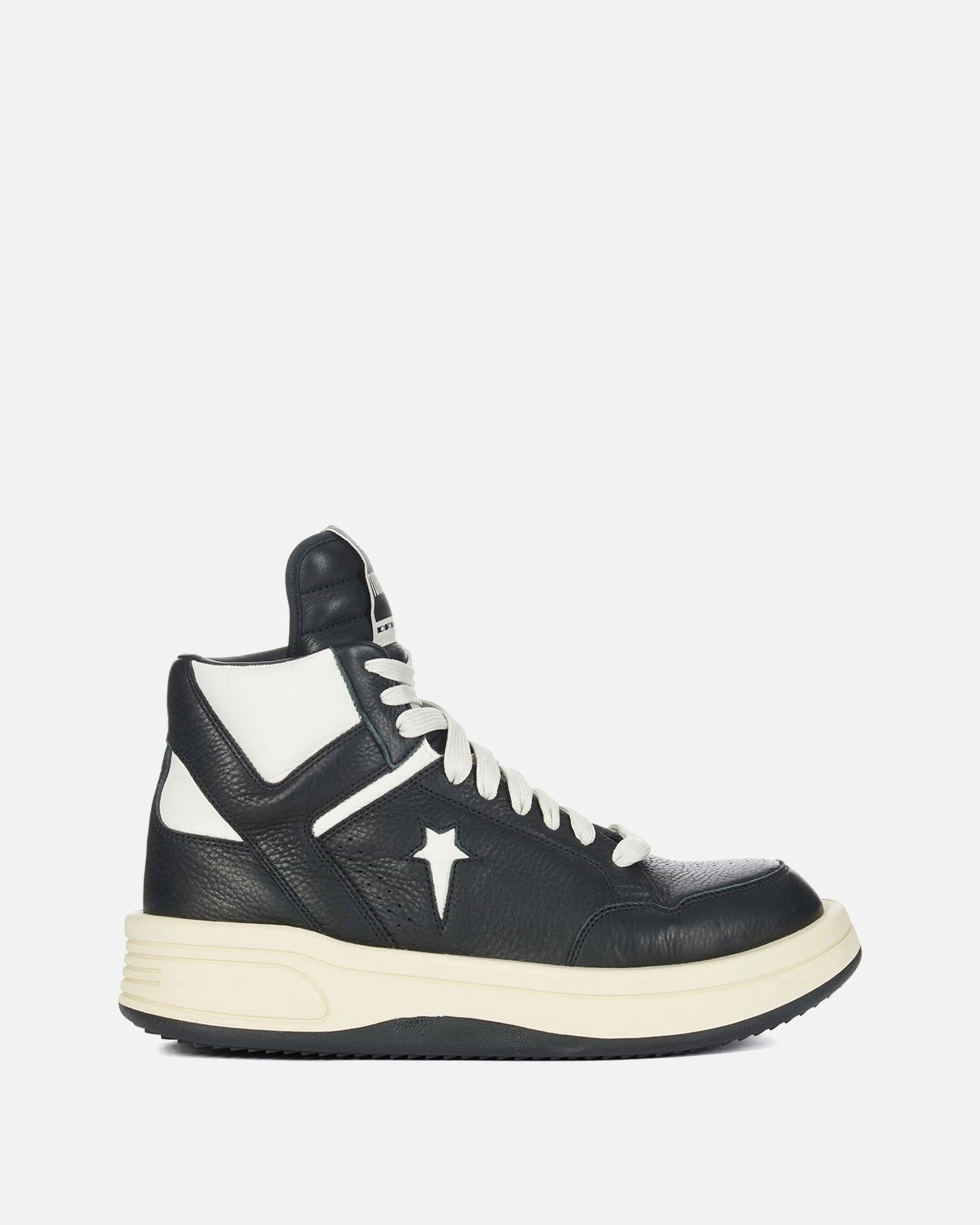 Rick Owens DRKSHDW Converse TURBOWPN in Black/Natural