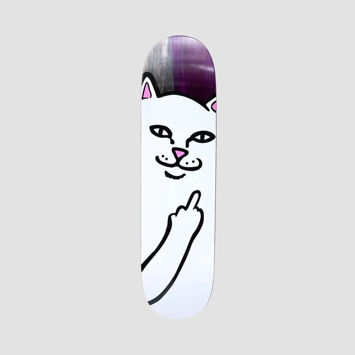 Ripndip Lord Nermal Skateboard Deck Purple/Black - 8