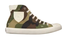 Saint Laurent Bedford Camouflage Trainers