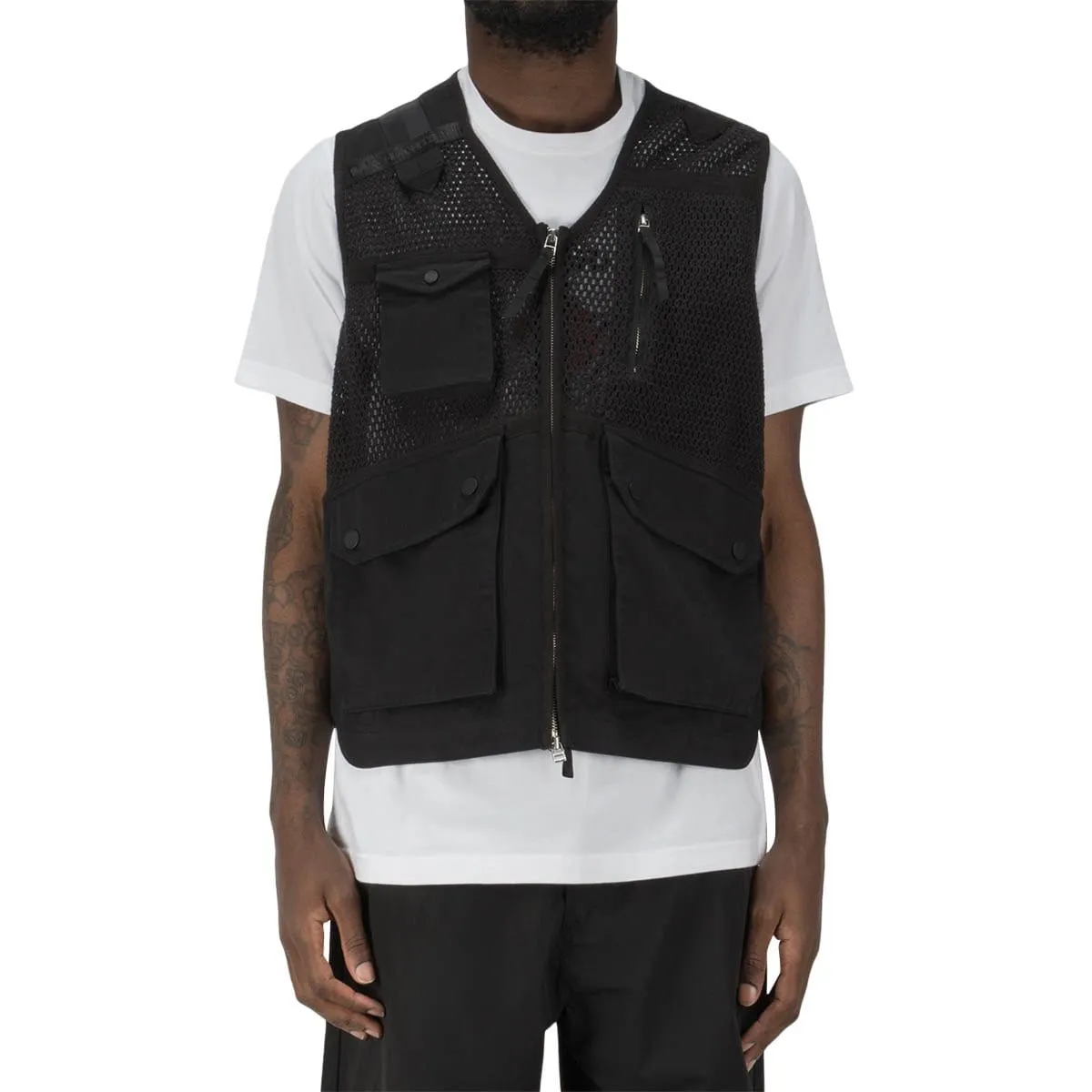 SCRIM NET ORGANIC CARGO VEST Black