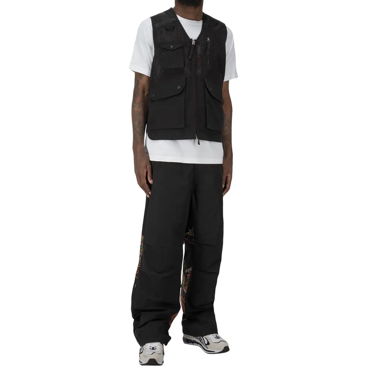 SCRIM NET ORGANIC CARGO VEST Black